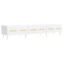 VidaXL Szafka pod TV, biała, 150x36x30 cm, materiał drewnopochodny