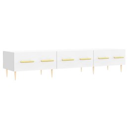 VidaXL Szafka pod TV, biała, 150x36x30 cm, materiał drewnopochodny