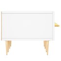 VidaXL Szafka pod TV, biała, 150x36x30 cm, materiał drewnopochodny