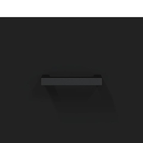 VidaXL Stolik kawowy, czarny, 102x50x40 cm, materiał drewnopochodny