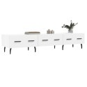 VidaXL Szafka pod TV, biała, 150x36x30 cm, materiał drewnopochodny