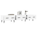 VidaXL Szafka pod TV, biała, 150x36x30 cm, materiał drewnopochodny