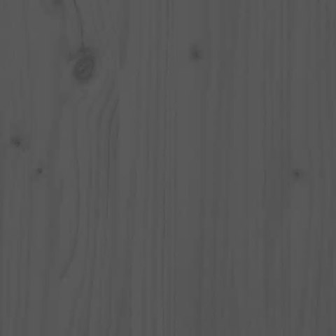 VidaXL Fotele ogrodowe z poduszkami, 2 szt, szare, lite drewno sosnowe