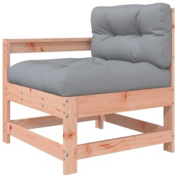 VidaXL Fotel ogrodowy z poduszkami, lite drewno daglezjowe