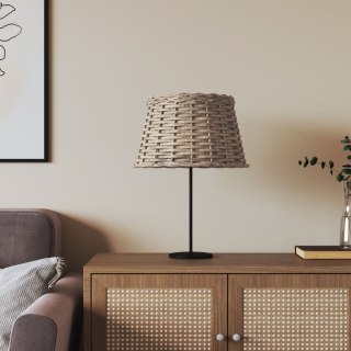 Klosz do lampy, brązowy, Ø38x23 cm, wiklina Lumarko!