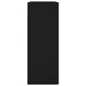 VidaXL Szafka wisząca, czarna, 69,5x34x90 cm