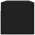 VidaXL Szafka wisząca, czarna, 100x36,5x35 cm, materiał drewnopochodny