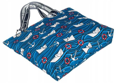 Letnia, plażowa shopperka z poliestru Lumarko!