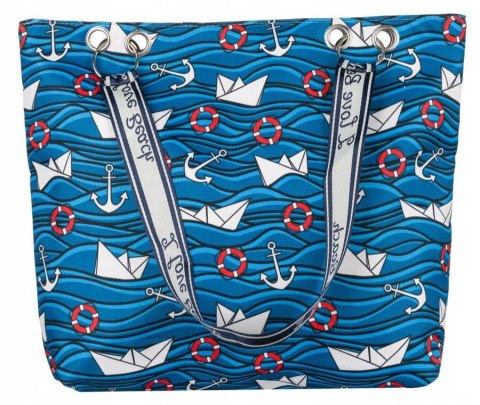 Letnia, plażowa shopperka z poliestru Lumarko!