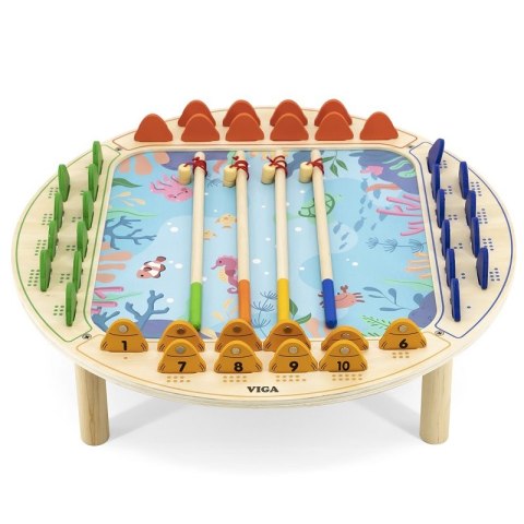 Drewniana Gra Łowienie Rybek Fsc Lumarko!