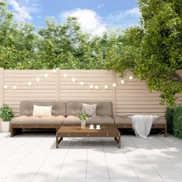 VidaXL 4-cz. zestaw wypoczynkowy do ogrodu, poduszki, miodowy, drewno