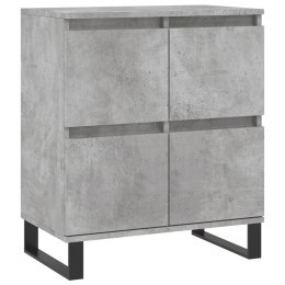 VidaXL Komoda, szarość betonu, 60x35x70 cm, materiał drewnopochodny