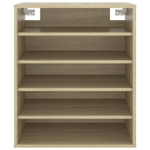 Szafka na buty, kolor dąb sonoma, 60x35x70 cm, płyta wiórowa Lumarko!