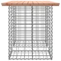 VidaXL Ławka ogrodowa, gabion, 100x70x72 cm, lite drewno daglezjowe