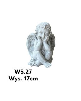 Figura Anioł Siedzący 15x15x18cm