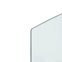VidaXL Panel kominkowy, szklany, 120x50 cm