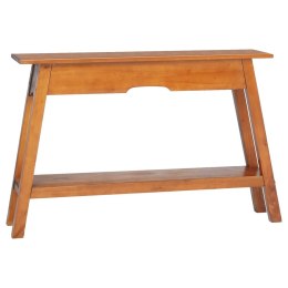 Stolik konsolowy, 110x30x75 cm, lite drewno mahoniowe Lumarko!