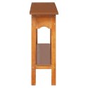 Stolik konsolowy, 110x30x75 cm, lite drewno mahoniowe Lumarko!