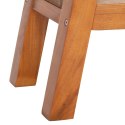 VidaXL Stolik konsolowy, 110x30x75 cm, lite drewno mahoniowe
