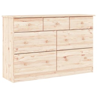 Komoda ALTA, 112x35x73 cm, drewno sosnowe Lumarko!