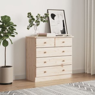 Komoda ALTA, 77x35x73 cm, drewno sosnowe Lumarko!