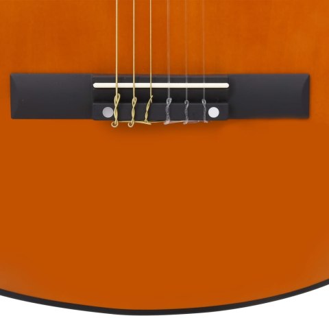 Gitara klasyczna dla początkujących i dzieci 1/2, z pokrowcem Lumarko!