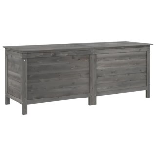Skrzynia ogrodowa, antracytowa, 150x50x56,5 cm, drewno jodłowe Lumarko!