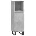 VidaXL Zestaw 3 szafek łazienkowych, szarość betonu