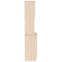 Kredens ALTA, 77x35x165 cm, lite drewno sosnowe Lumarko!