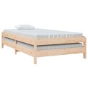 Łóżko sztaplowane, 80x200 cm, lite drewno sosnowe Lumarko!