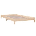 Łóżko sztaplowane, 80x200 cm, lite drewno sosnowe Lumarko!