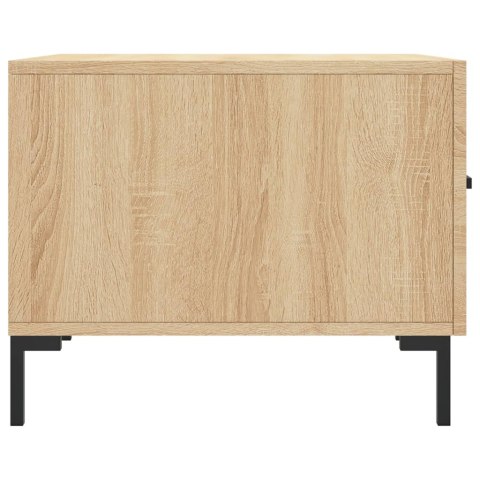 VidaXL Stoliki kawowe, 2 szt., dąb sonoma, 50x50x40 cm