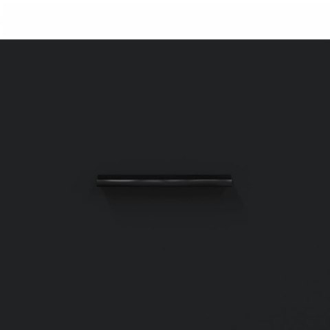 VidaXL Stoliki kawowe, 2 szt., czarne, 50x50x40 cm