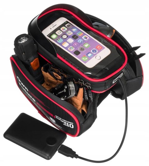 Wodoodporna saszetka na ramę roweru — Peterson Lumarko!