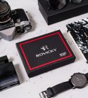 Elegancki portfel męski z wysokojakościowej skóry naturalnej — Rovicky Lumarko!