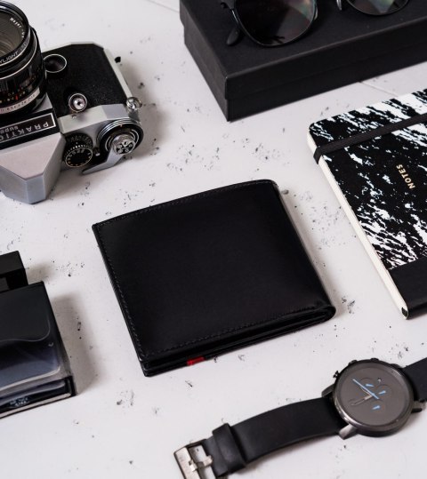 Skórzany Portfel Męski Na Karty Z Ochroną Rfid Protect Lumarko!