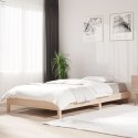 VidaXL Łóżko sztaplowane, 90x200 cm, lite drewno sosnowe
