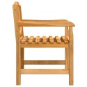 VidaXL Krzesła ogrodowe, 4 szt., 58x59x88 cm, lite drewno tekowe