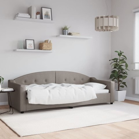 Sofa z funkcją spania, kolor taupe, 80x200 cm, obite tkaniną Lumarko!