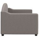 Sofa z funkcją spania, kolor taupe, 80x200 cm, obite tkaniną Lumarko!