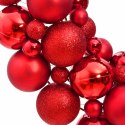 Wieniec świąteczny, czerwony, 45 cm, polistyren Lumarko!