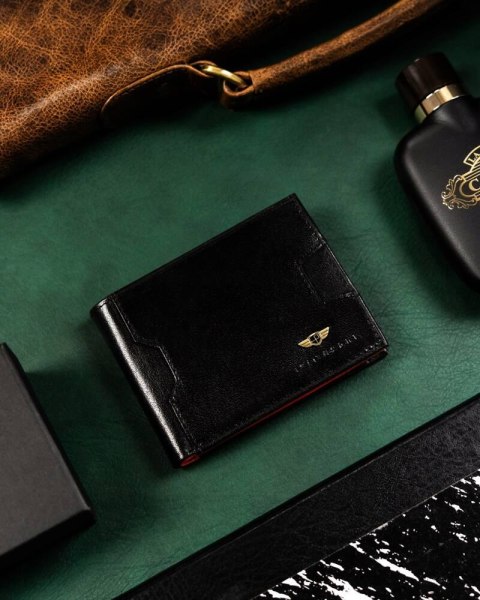 Niewielki, Skórzany Portfel Męski Z Systemem Rfid Lumarko!