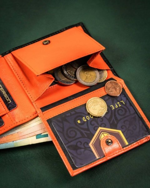 Niewielki, Skórzany Portfel Męski Z Systemem Rfid Lumarko!