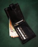 Skórzany portfel męski z systemem RFID — Rovicky Lumarko!
