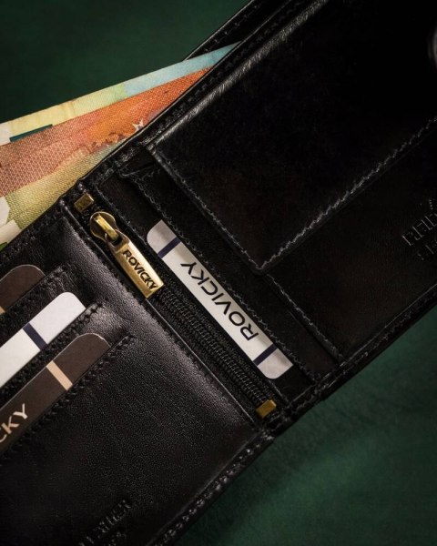 Skórzany Portfel Męski Z Systemem Rfid Lumarko!