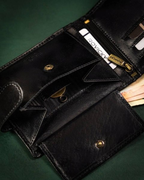 Skórzany Portfel Męski Z Systemem Rfid Lumarko!