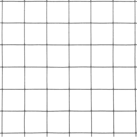 Ogrodzenie z siatki, stal i PVC, 10x0,5 m, szare Lumarko!