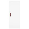 VidaXL Wysoka szafka, biała, 34,5x34x180 cm, materiał drewnopochodny Lumarko!