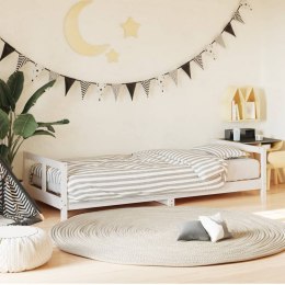VidaXL Rama łóżka dla dzieci, biała, 80x200 cm, drewno sosnowe Lumarko!