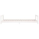 VidaXL Rama łóżka dla dzieci, biała, 90x200 cm, drewno sosnowe Lumarko!